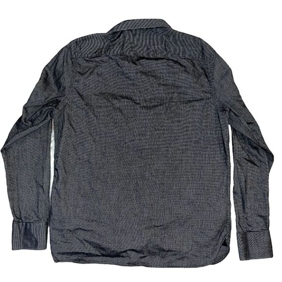 John W. Nordstrom Dark Gray Patched Elbow Button Down - Picture 4 of 5